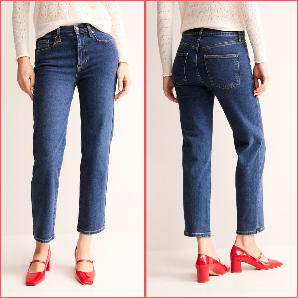 Boden Cigarette Leg Jeans in Mid Vintage